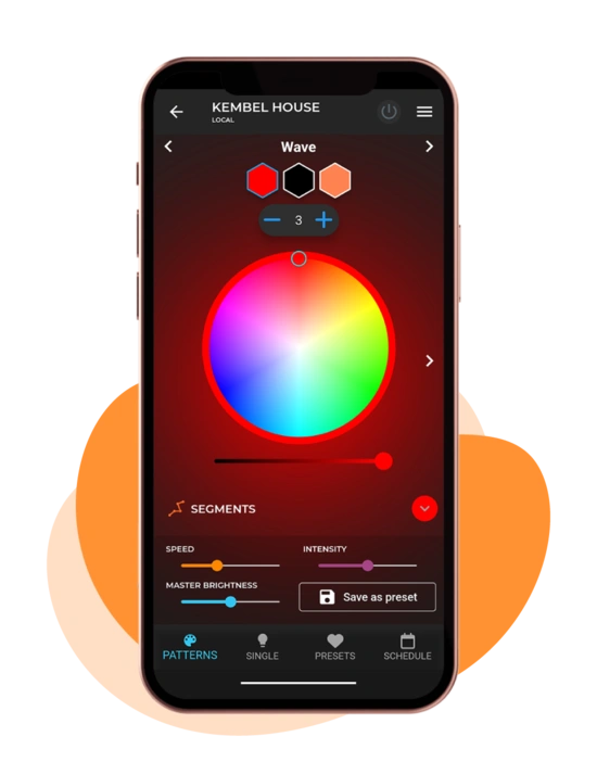 Smart Light LED Home Christmas Lights App